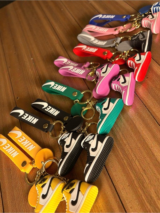 Nike Other - Nike Mini Sneaker Keychains - Multicolor